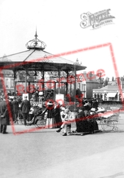 Clacton-on-Sea, The Parade Bandstand 1904, Clacton-on-Sea