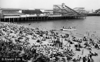 Clacton-on-Sea, the Pier and Steel Stella 1958
