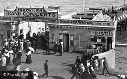 Clacton-on-Sea, The Pier, Ladies' Baths And Shop 1907, Clacton-on-Sea