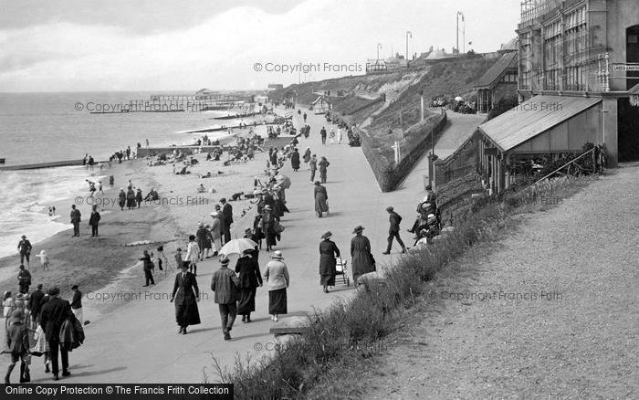 Photo of Clacton On Sea, The Promenade 1921