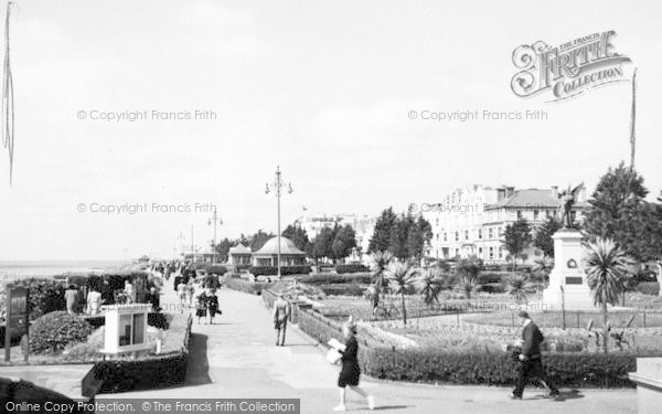 Photo of Clacton On Sea, The Promenade 1947