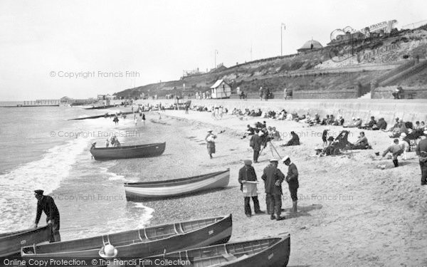 Photo of Clacton On Sea, The Sands 1921