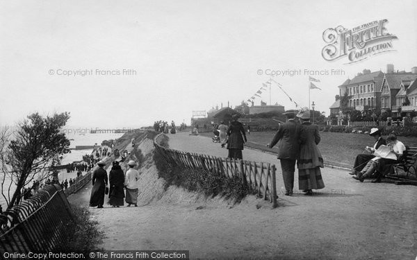 Photo of Clacton On Sea, West Promenade 1912