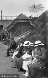 Clacton-on-Sea, Women Sewing 1921, Clacton-on-Sea