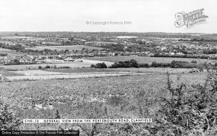 Photo of Clanfield, From Portsmouth Road c.1955