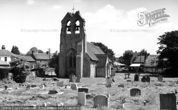 Photo of Clanfield, St James' Church c.1955