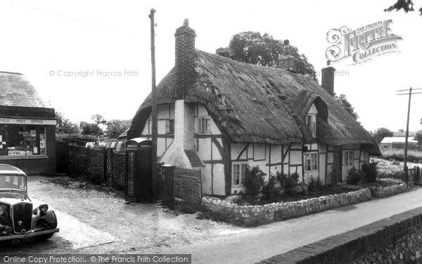 Photo of Clanfield, the Post Office c1955