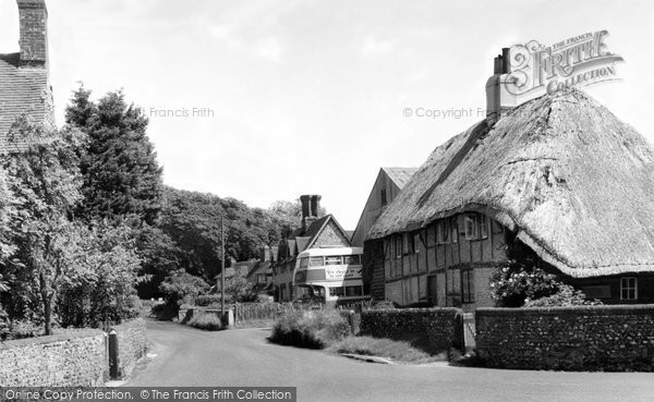 Photo of Clanfield, The Village c.1955