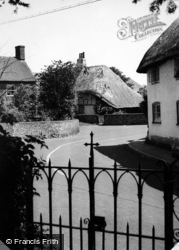 The Village From The Church Gate c.1955, Clanfield