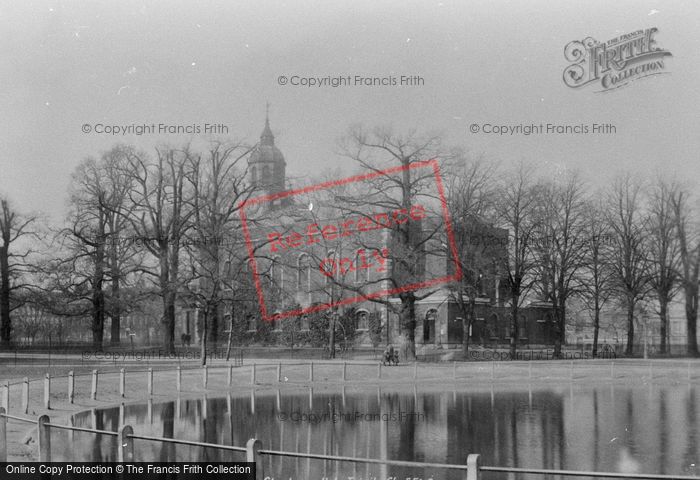 Photo of Clapham, Holy Trinity Church And Pond 1899