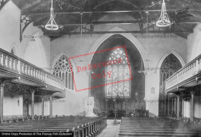 Photo of Clapham, St James's Church Interior 1899