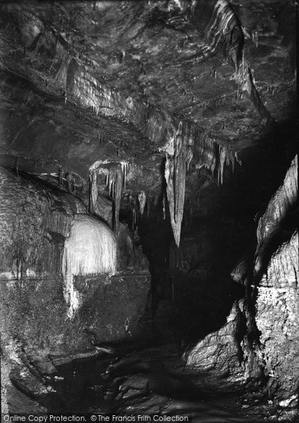 Photo of Clapham, The Beehive And Stalactites, Ingleborough Cave 1921