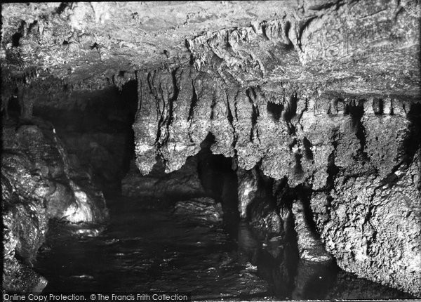 Photo of Clapham, The Inverted Forest, Ingleborough Cave 1921