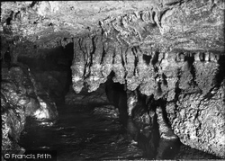 The Inverted Forest, Ingleborough Cave 1921, Clapham