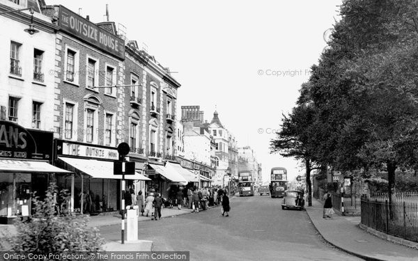 Photo of Clapham, The Pavement c.1960