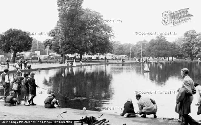 Photo of Clapham, The Pond On The Common c.1955