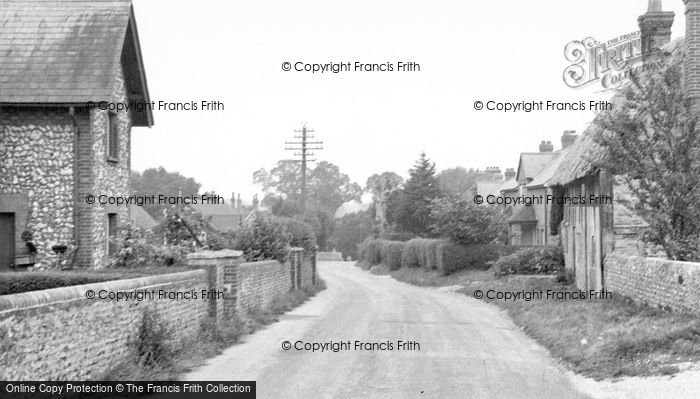 Photo of Clapham, Village c.1955
