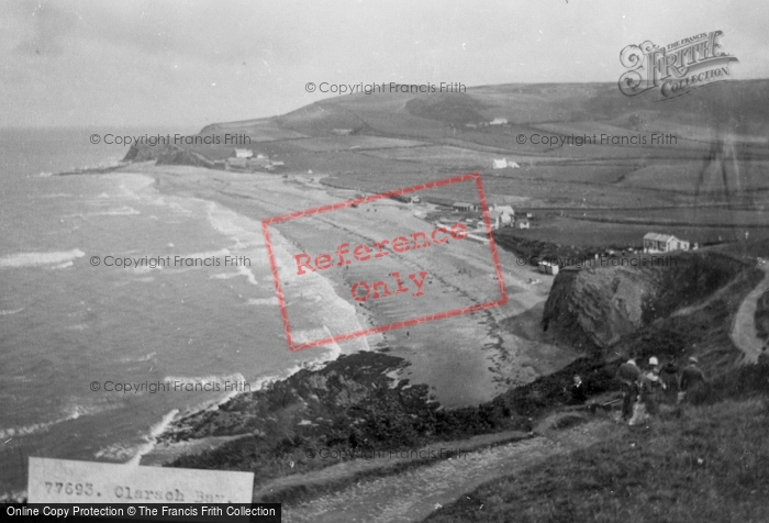 Photo of Clarach Bay, 1925