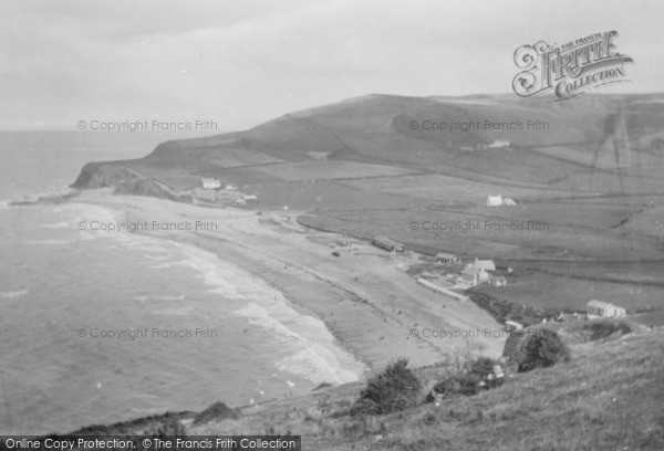 Photo of Clarach Bay, 1925
