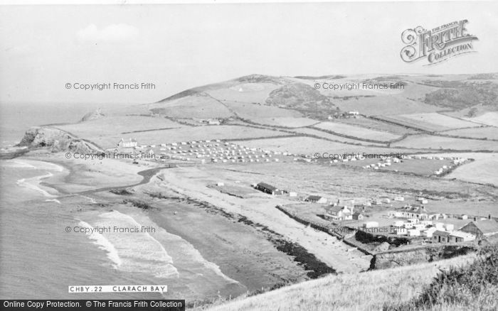 Photo of Clarach Bay, c.1960