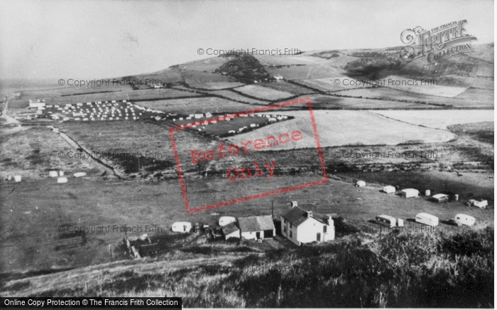 Photo of Clarach Bay, Caravan Sites c.1960