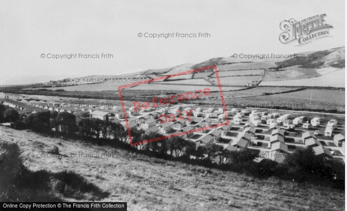 Photo of Clarach Bay, Caravans And Chalets c.1965