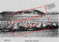Clarach Bay, Caravans And Chalets c.1965, Clarach