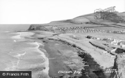 Clarach Bay, General View c.1955, Clarach