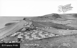 Clarach Bay, General View c.1960, Clarach