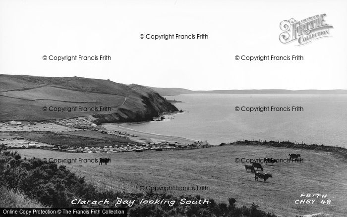 Photo of Clarach Bay, Looking South c.1960