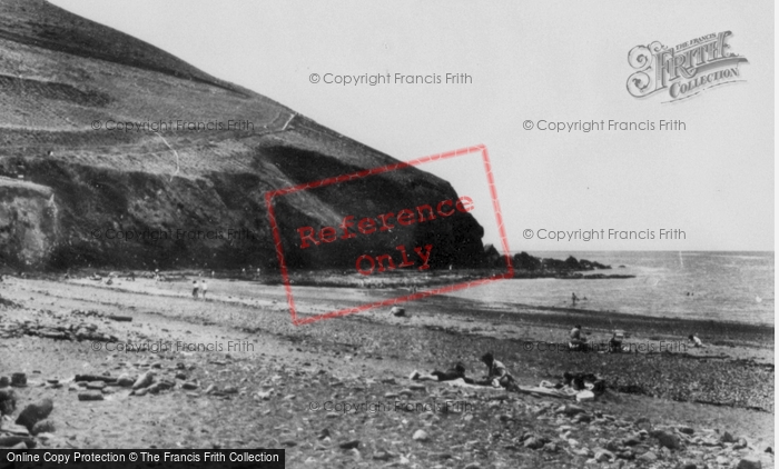 Photo of Clarach Bay, The Beach c.1960