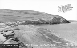 Clarach Bay, The Beach c.1960, Clarach