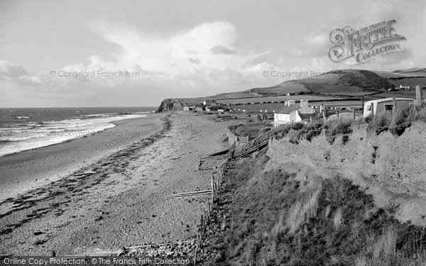 Photo of Clarach Bay, The Beach c.1965