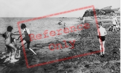 Clarach Bay, The Beach c.1965, Clarach