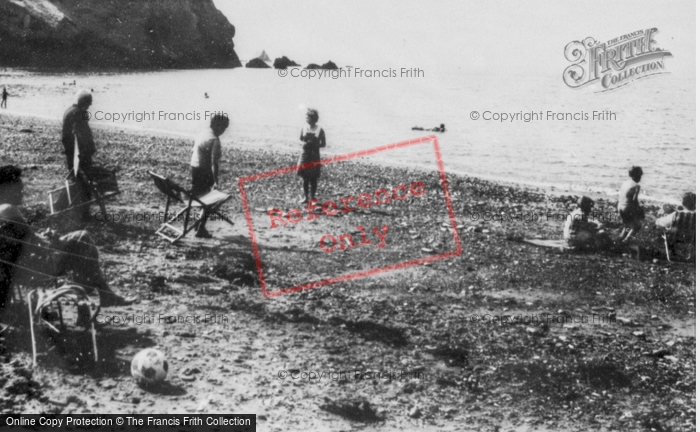 Photo of Clarach Bay, The Beach c.1965