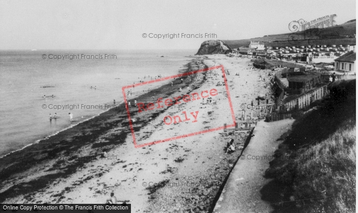 Photo of Clarach Bay, The Beach c.1965