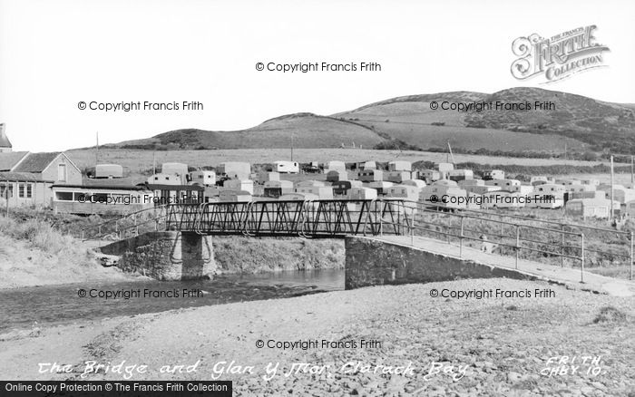 Photo of Clarach Bay, The Bridge And Glan Y Mor c.1955