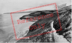 Clarach Bay, The Cliff Walk c.1960, Clarach
