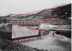 Clarach Bay, The Footbridge c.1955, Clarach