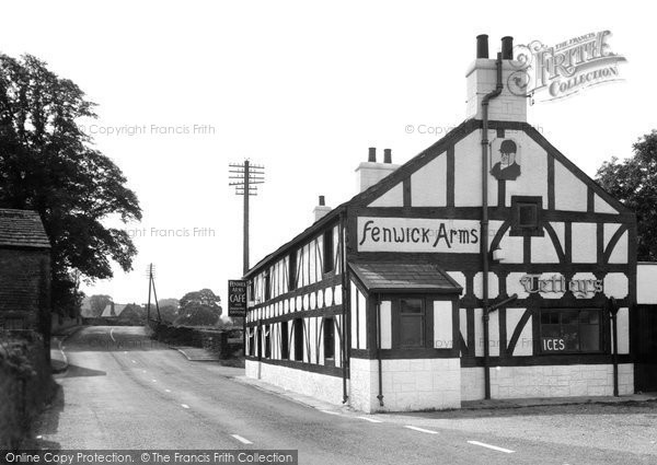 Photo of Claughton, The Fenwick Arms c.1955