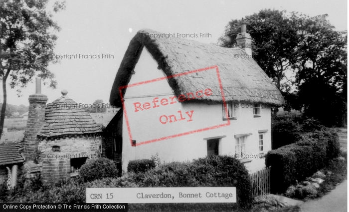 Photo of Claverdon, Bonnet Cottage c.1960