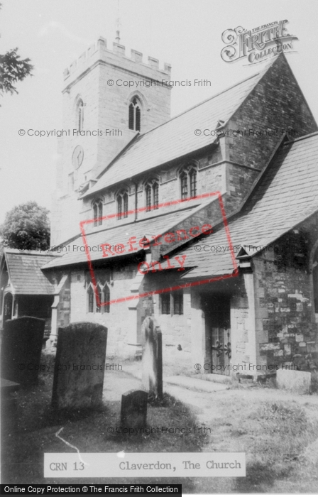 Photo of Claverdon, The Church c.1960
