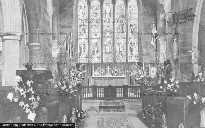 Photo of Claverley, All Saints Church, Interior c.1960