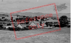 Clawddnewydd, General View c.1965, Clawdd-Newydd