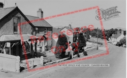 Clawddnewydd, Post Office And Village c.1965, Clawdd-Newydd
