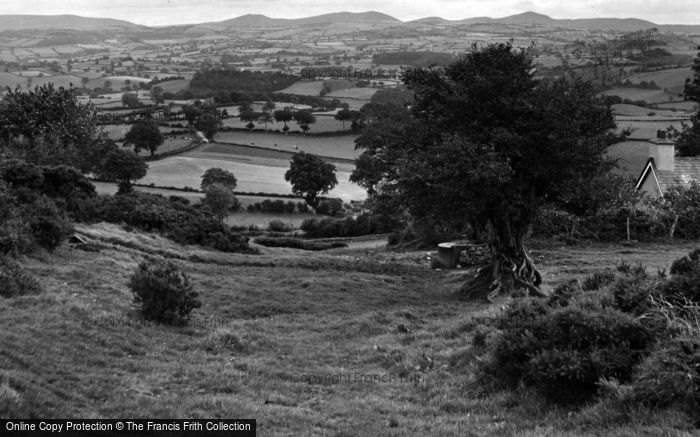 Photo of Clawddnewydd, The Berwyn And Clwydian Range c.1955