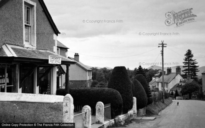 Photo of Clawddnewydd, The Post Office c.1955