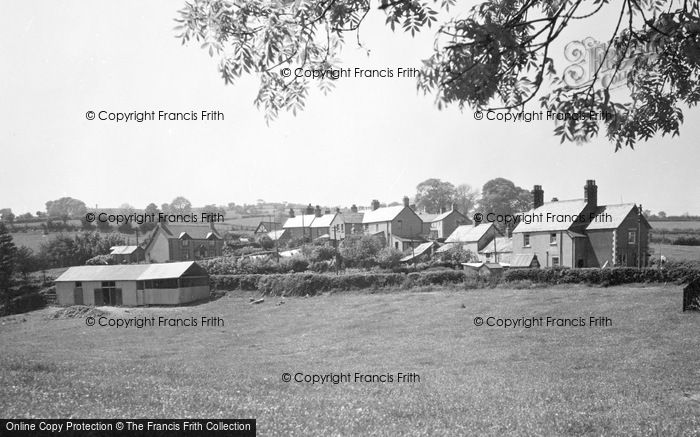 Photo of Clawddnewydd, View From South West c.1950