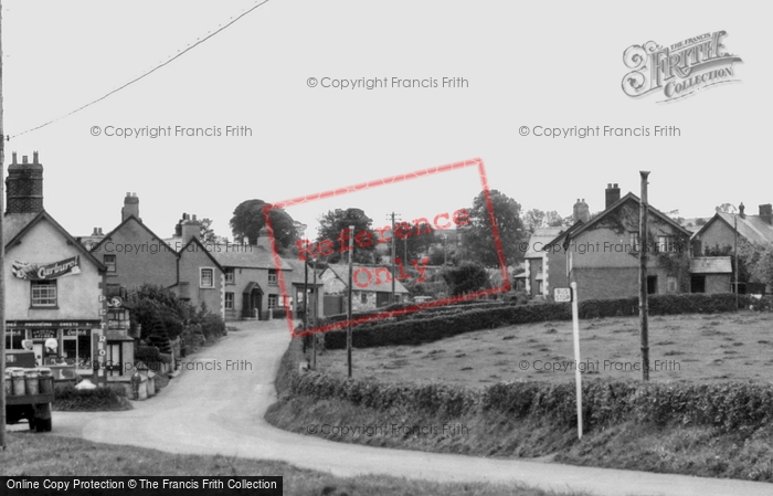 Photo of Clawddnewydd, Village c.1955