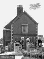 Clawddnewydd, Village Filling Station c.1950, Clawdd-Newydd